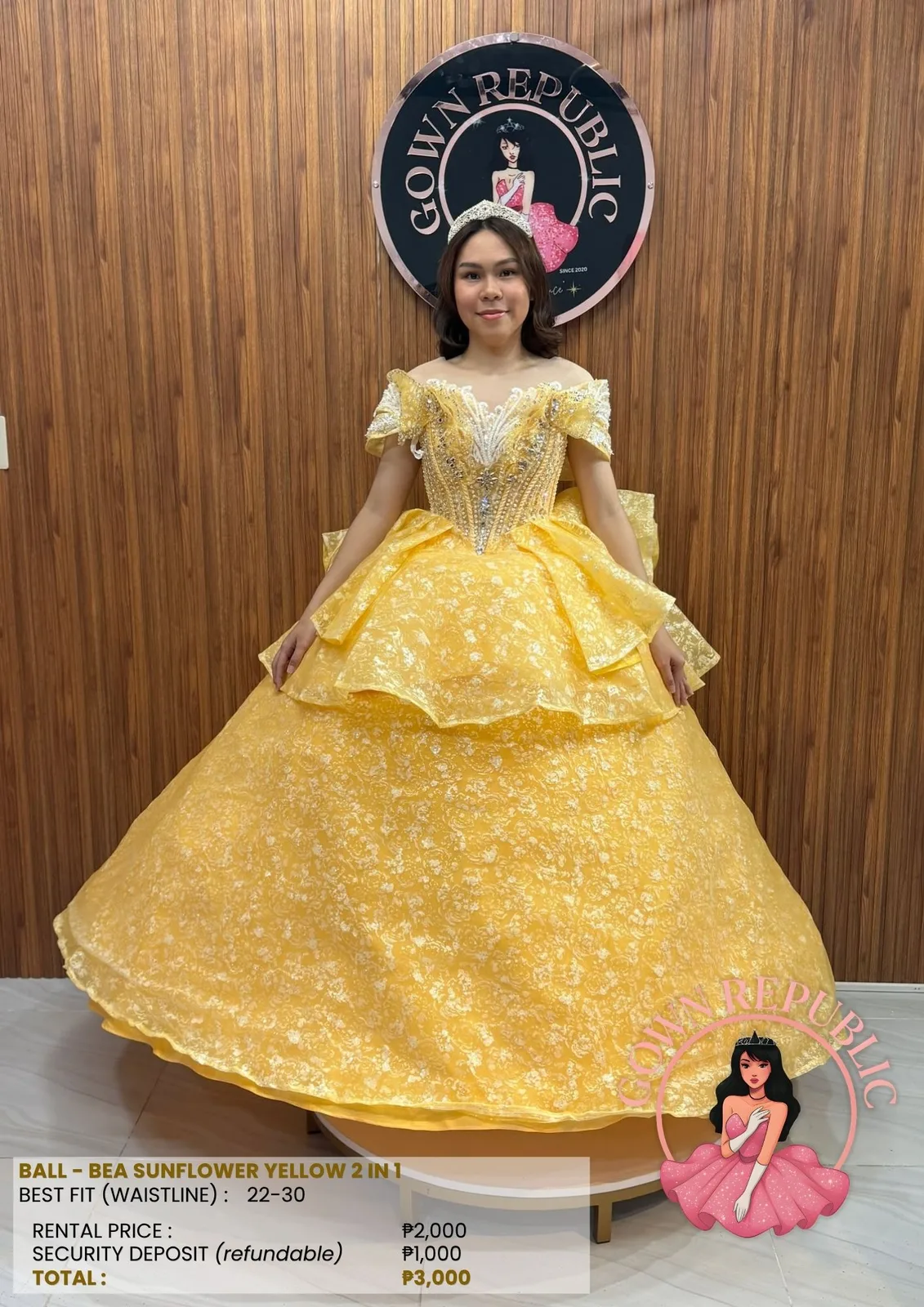Ball Gowns: Yellow / Gold 313
